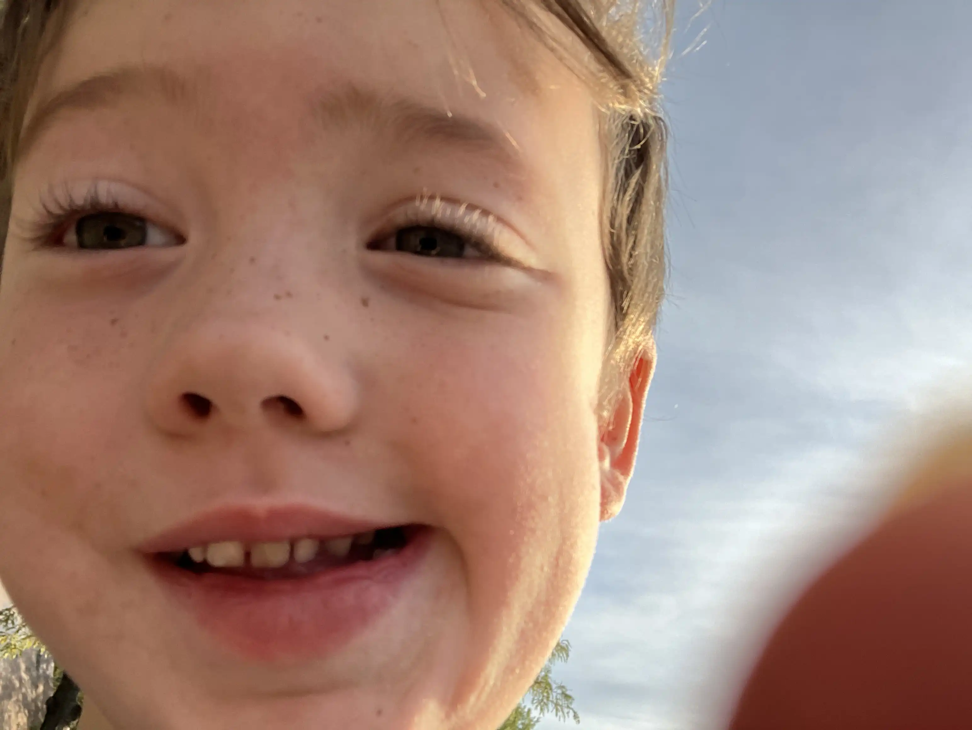 Graham takes a selfie.